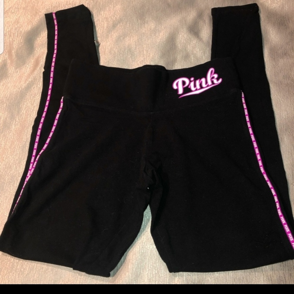 Pink nation yoga leggings